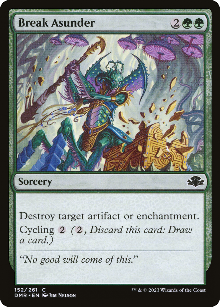 Break Asunder (DMR-152) [Dominaria Remastered] MTG Single Wizards of the Coast