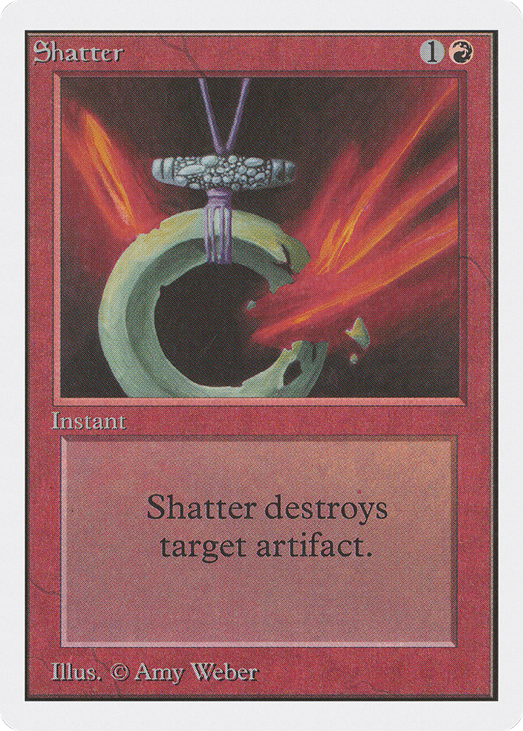Shatter (2ED-174) [Oldschool] Unlimited Edition MTG Single Wizards of the Coast