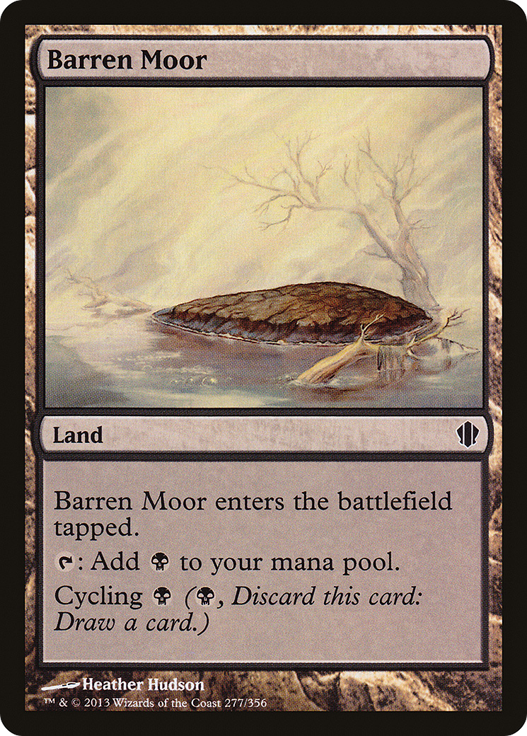 Barren Moor (C13-277) [Commander 2013] MTG Single Wizards of the Coast