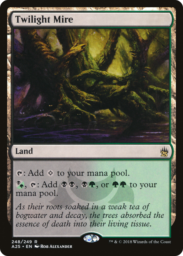 Twilight Mire (A25-248) [Masters 25] MTG Single Wizards of the Coast