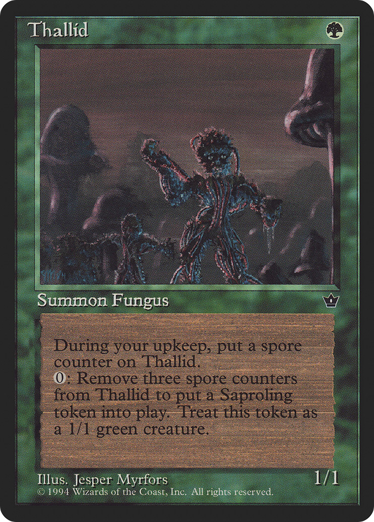 Thallid (FEM-74B) [Fallen Empires] MTG Single Wizards of the Coast