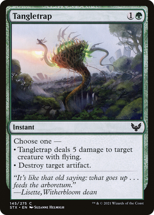 Tangletrap (STX-145) [Strixhaven: School of Mages] MTG Single Wizards of the Coast