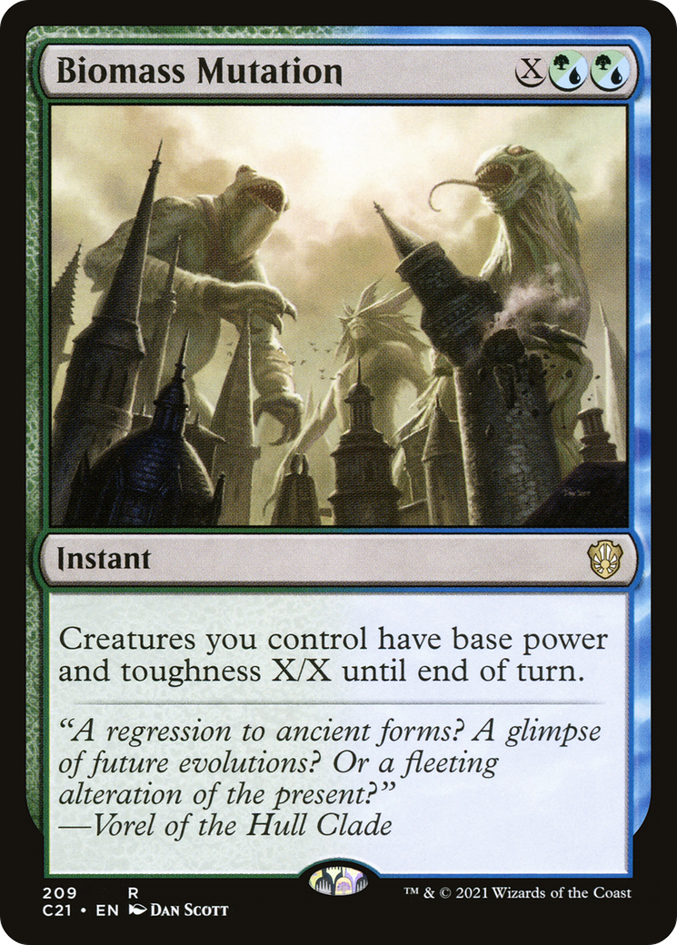 Biomass Mutation (C21-209) [Commander 2021] MTG Single Wizards of the Coast