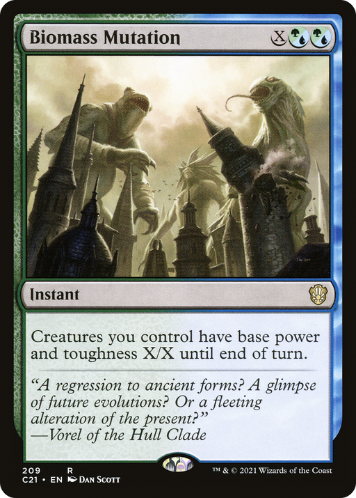 Biomass Mutation (C21-209) [Commander 2021] MTG Single Wizards of the Coast