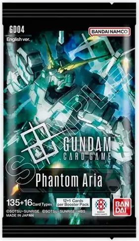 Gundam Card Game: Phantom Aria - Booster Pack [GD04] Gundam Card Game Sealed Bandai