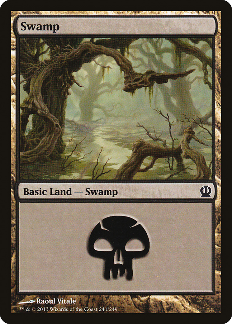 Swamp (THS-241) [Theros] MTG Single Wizards of the Coast