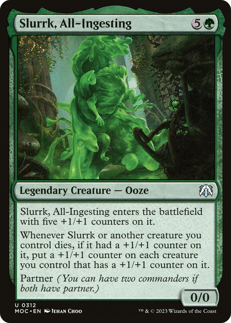 Slurrk, All-Ingesting (MOC-312) [March of the Machine Commander] MTG Single Wizards of the Coast