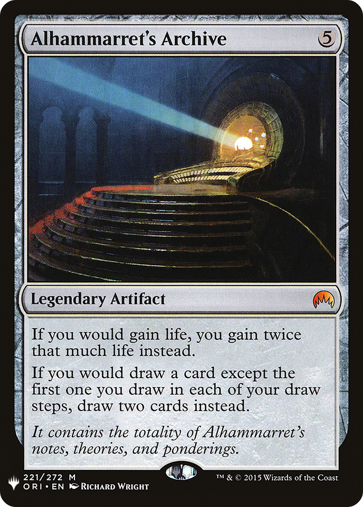 Alhammarret's Archive (LIST-221) [Mystery Booster] The List MTG Single Wizards of the Coast