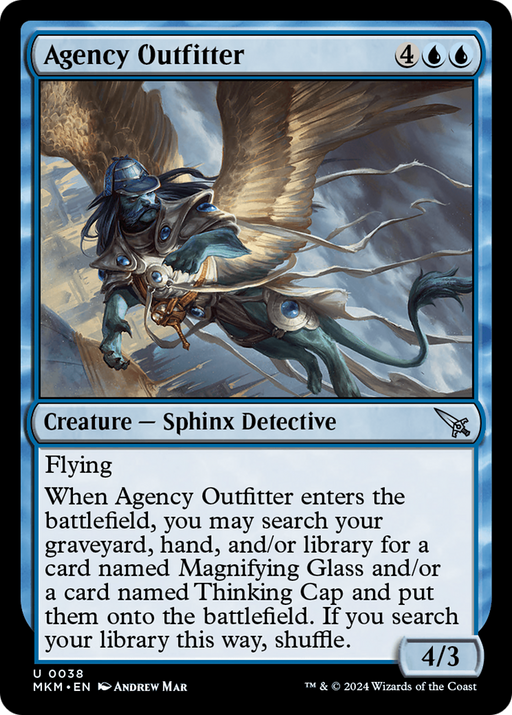 Agency Outfitter (MKM-038) [Murders at Karlov Manor] Foil MTG Single Wizards of the Coast