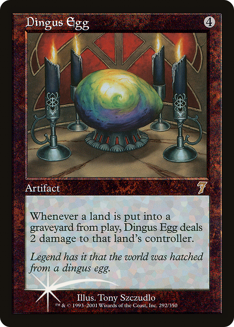 Dingus Egg (7ED-292) [7th Edition] Foil MTG Single Wizards of the Coast