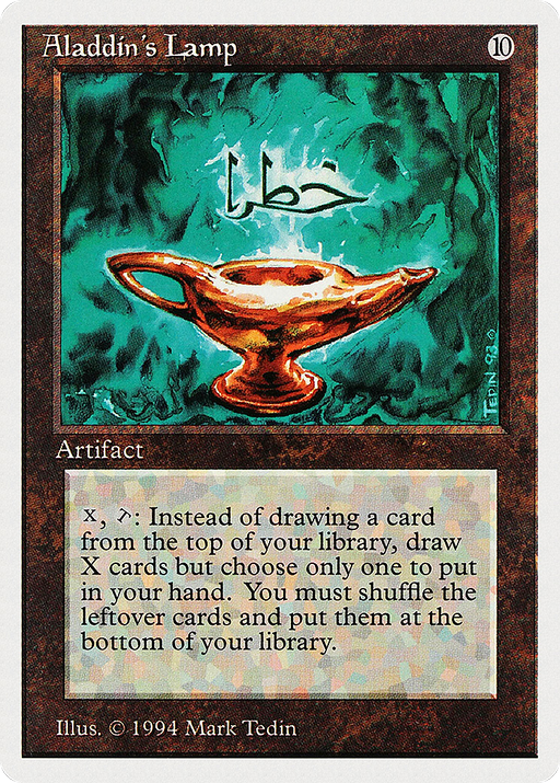 Aladdin's Lamp (SUM-231) [Misc] Summer Magic / Edgar MTG Single Wizards of the Coast