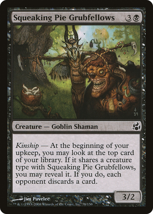 Squeaking Pie Grubfellows (MOR-078) [Morningtide] Foil MTG Single Wizards of the Coast