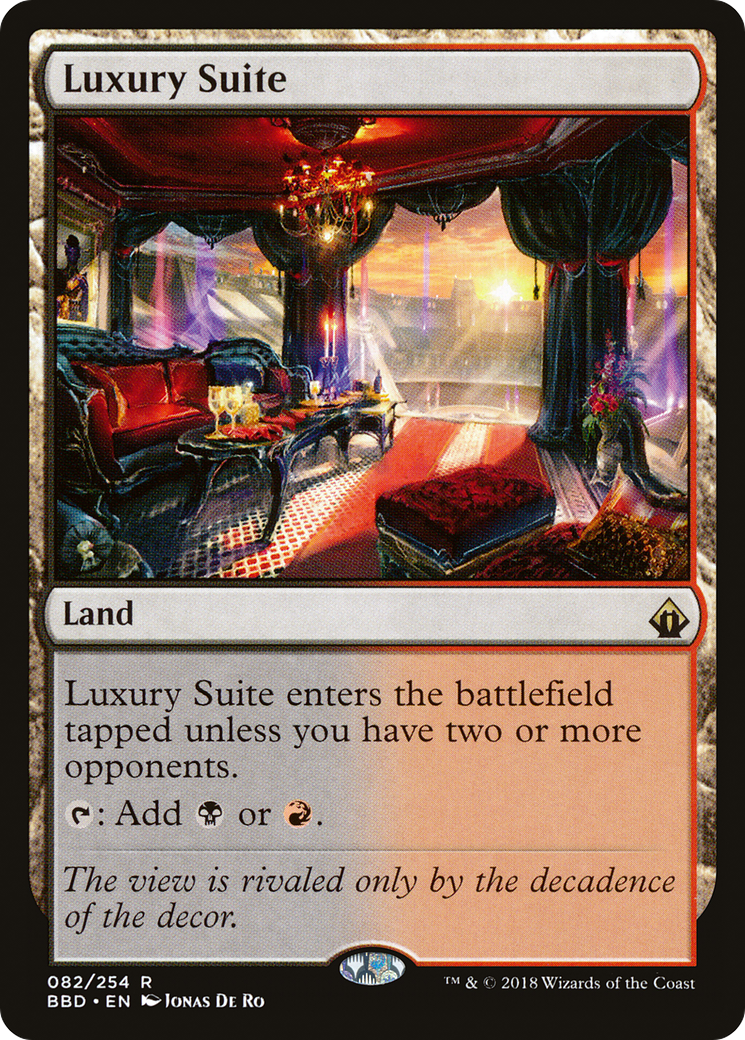 Luxury Suite (BBD-082) [Battlebond] MTG Single Wizards of the Coast
