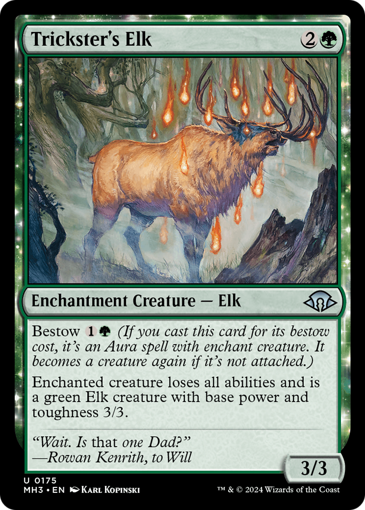 Trickster's Elk (MH3-175) [Modern Horizons 3] MTG Single Modern Horizons 3