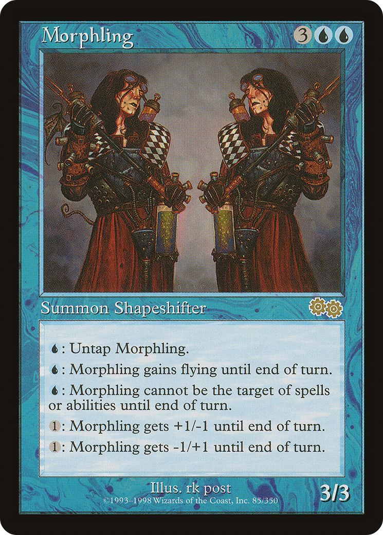 Morphling (USG-085) [Urza's Saga] MTG Single Wizards of the Coast