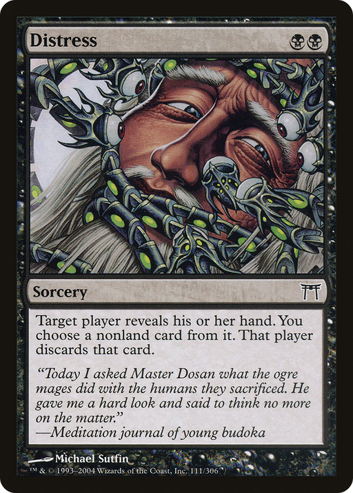 Distress (CHK-111) [Champions of Kamigawa] MTG Single Wizards of the Coast