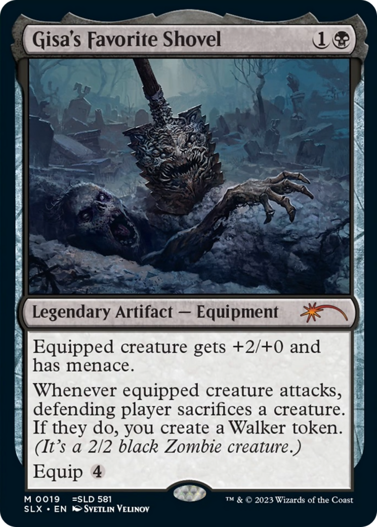 Gisa's Favorite Shovel (SLX-019) [Secret Lair] Universes Within MTG Single Wizards of the Coast