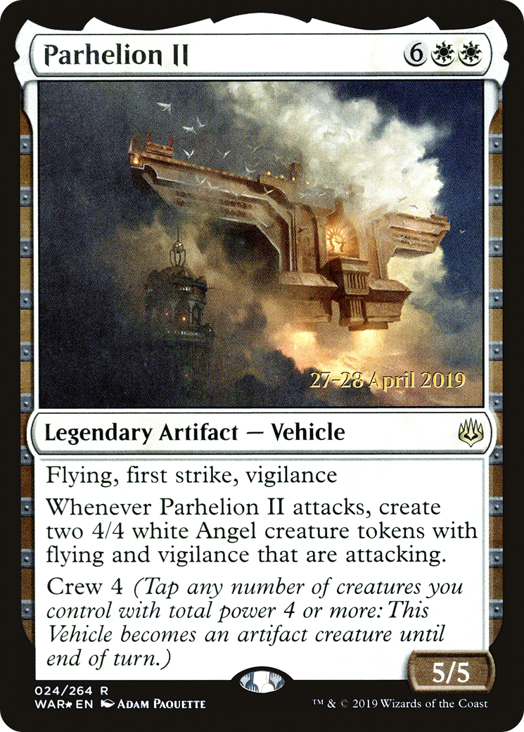 Parhelion II (PRE-024) [War of the Spark Promos] Foil MTG Single Wizards of the Coast