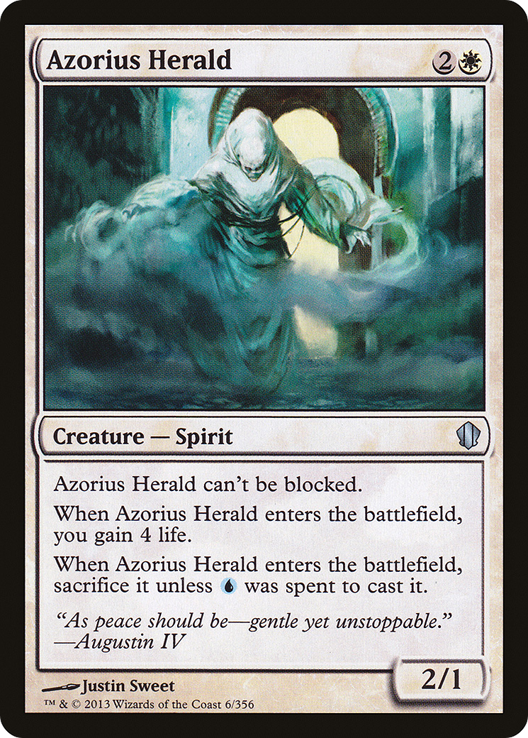Azorius Herald (C13-006) [Commander 2013] MTG Single Wizards of the Coast