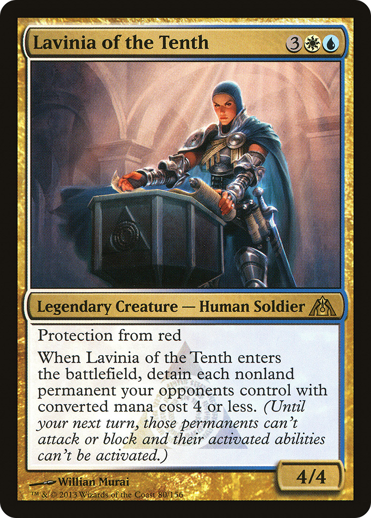 Lavinia of the Tenth (DGM-080) [Dragon's Maze] Foil MTG Single Wizards of the Coast