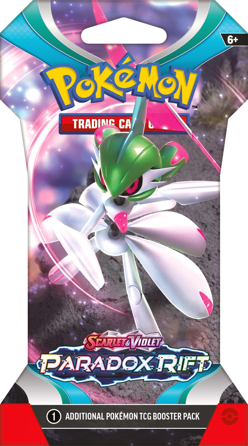 Pokémon Scarlet and Violet: Paradox Rift - Sleeved Booster Pack Pokemon Sealed Pokémon   