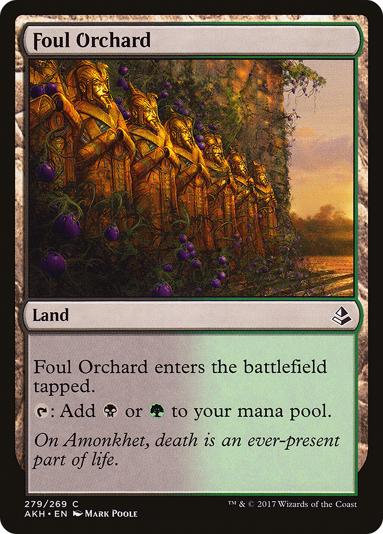 Foul Orchard (AKH-279) [Amonkhet] MTG Single Wizards of the Coast