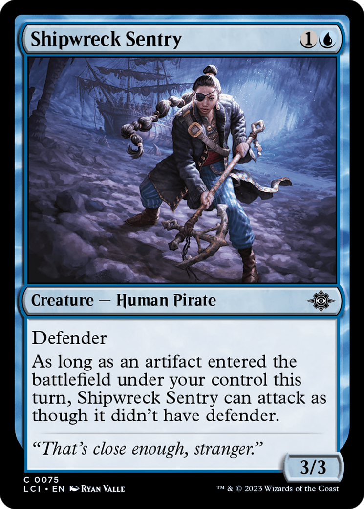 Shipwreck Sentry (LCI-075) [The Lost Caverns of Ixalan] MTG Single Wizards of the Coast