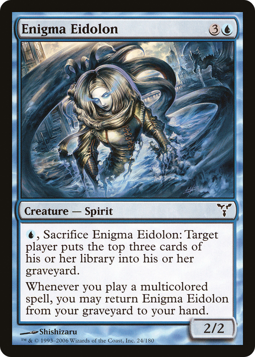 Enigma Eidolon (DIS-024) [Dissension] MTG Single Wizards of the Coast