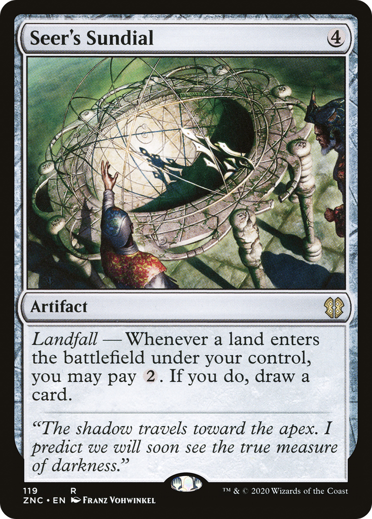 Seer's Sundial (ZNC-119) [Zendikar Rising Commander] MTG Single Wizards of the Coast