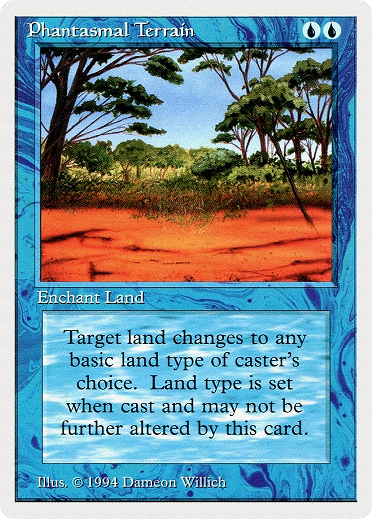 Phantasmal Terrain (SUM-070) [Misc] Summer Magic / Edgar MTG Single Wizards of the Coast