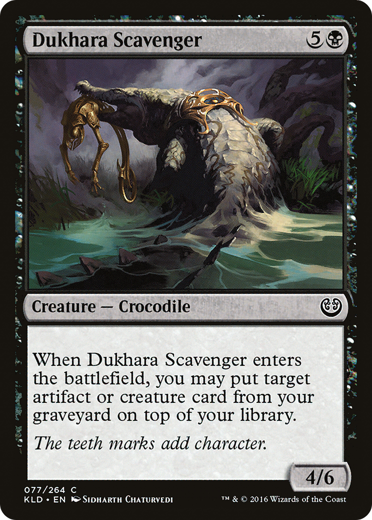 Dukhara Scavenger (KLD-077) [Kaladesh] MTG Single Wizards of the Coast