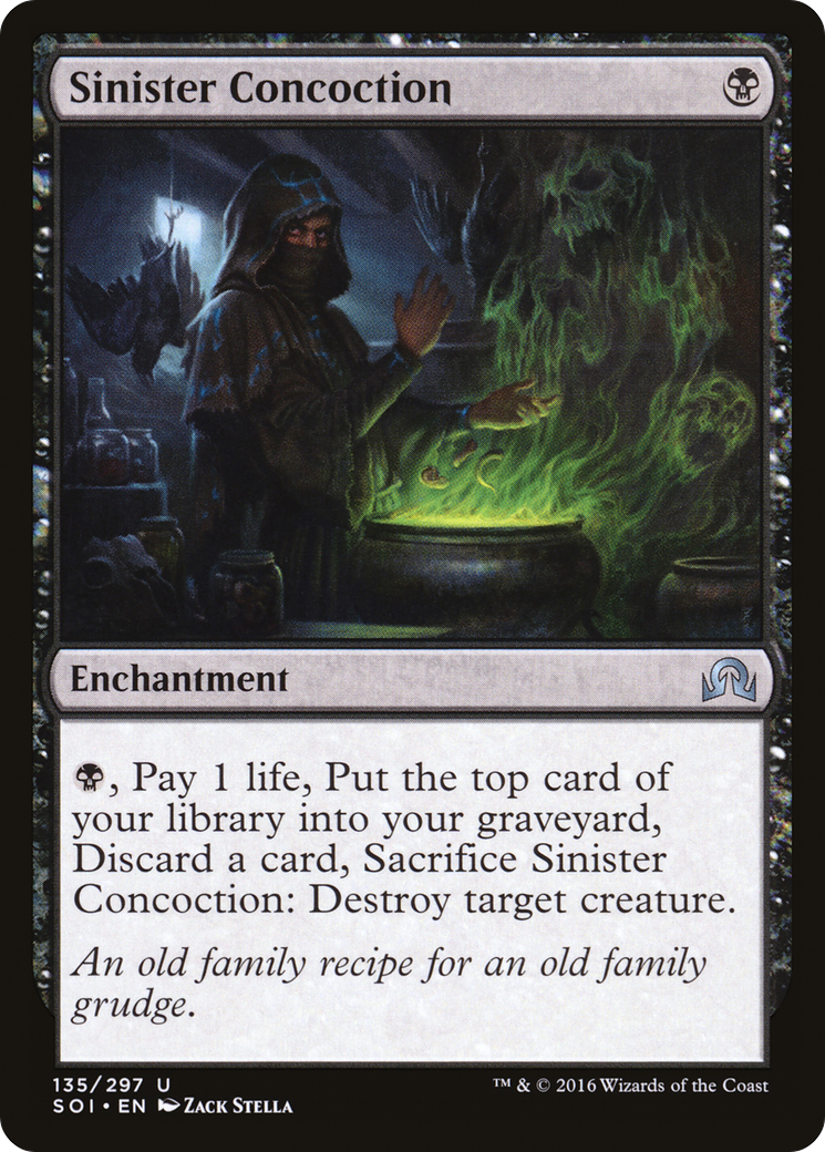 Sinister Concoction (SOI-135) [Shadows over Innistrad] Foil MTG Single Wizards of the Coast