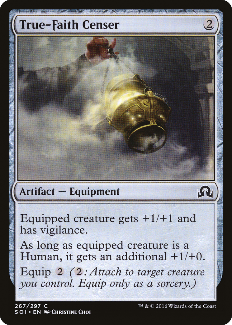 True-Faith Censer (SOI-267) [Shadows over Innistrad] MTG Single Wizards of the Coast