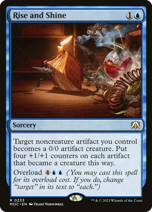 Rise and Shine (MOC-233) [March of the Machine Commander] MTG Single Wizards of the Coast