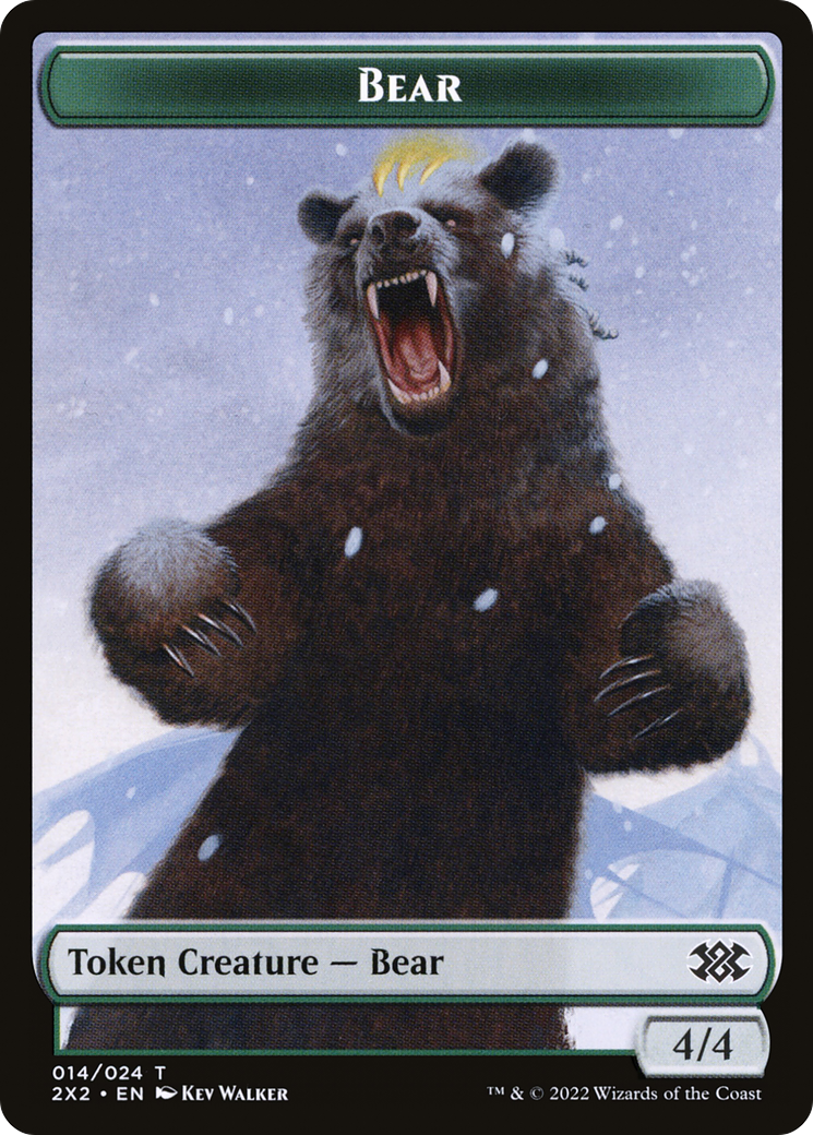 Bear (T2X2-014) [Tokens] Double Masters 2022 Tokens MTG Single Wizards of the Coast