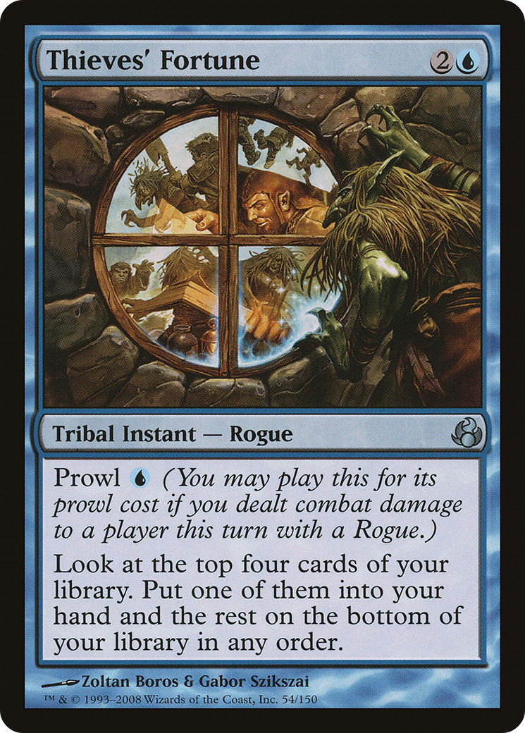 Thieves' Fortune (MOR-054) [Morningtide] MTG Single Wizards of the Coast