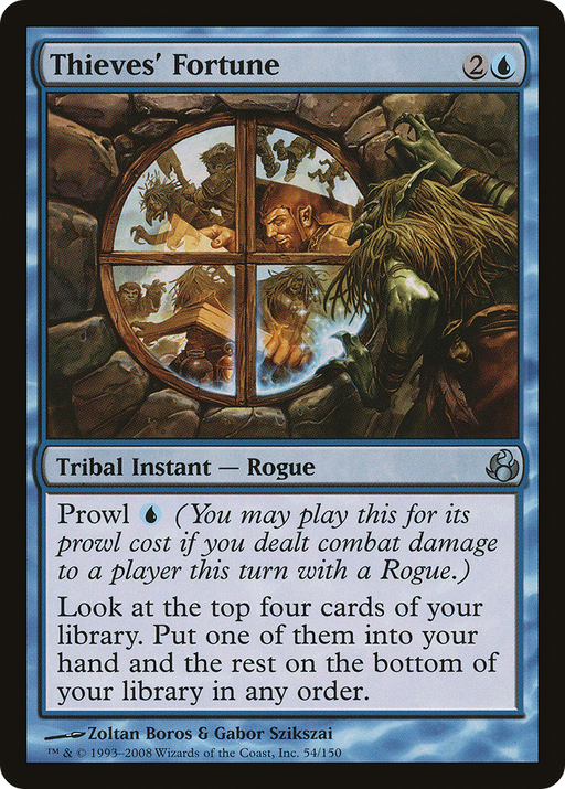 Thieves' Fortune (MOR-054) [Morningtide] MTG Single Wizards of the Coast