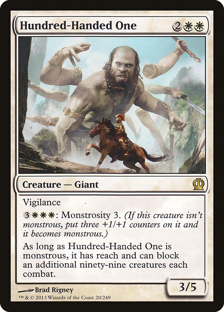 Hundred-Handed One (THS-020) [Theros] Foil MTG Single Wizards of the Coast