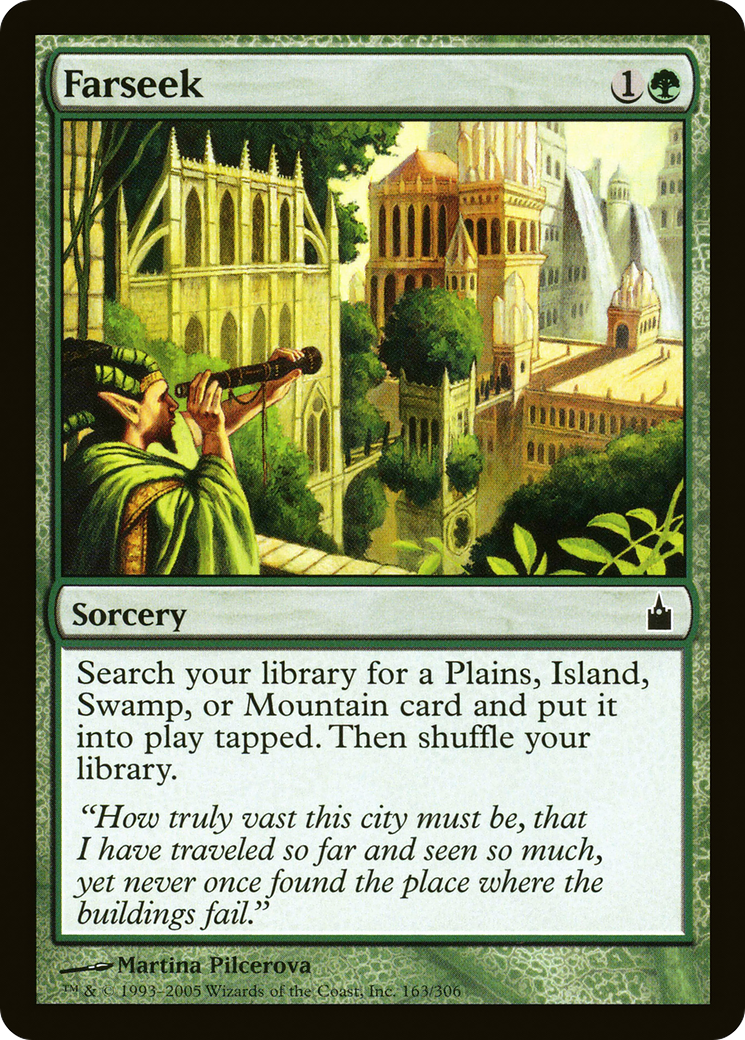 Farseek (RAV-163) [Ravnica: City of Guilds] Foil MTG Single Wizards of the Coast