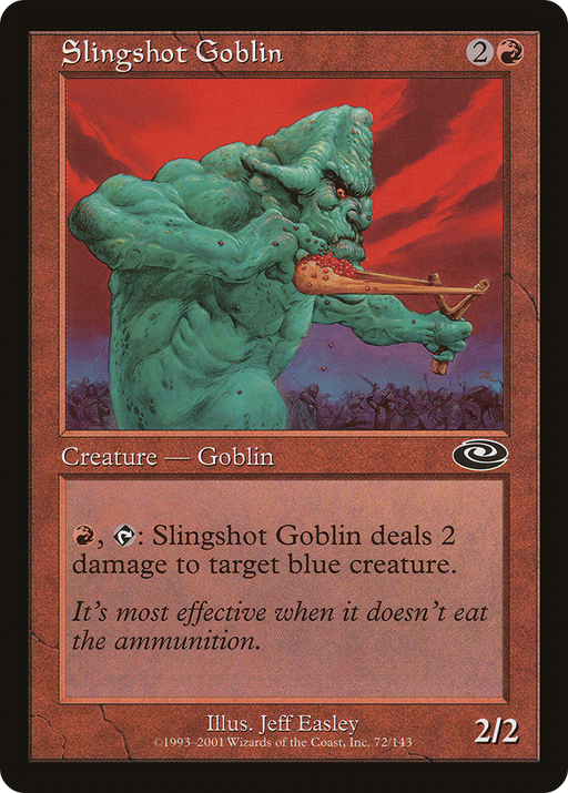 Slingshot Goblin (PLS-072) [Planeshift] MTG Single Wizards of the Coast