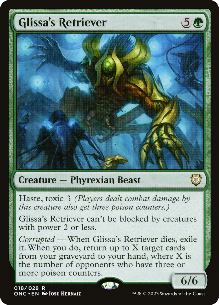 Glissa's Retriever (ONC-018) [Phyrexia: All Will Be One Commander] MTG Single Wizards of the Coast