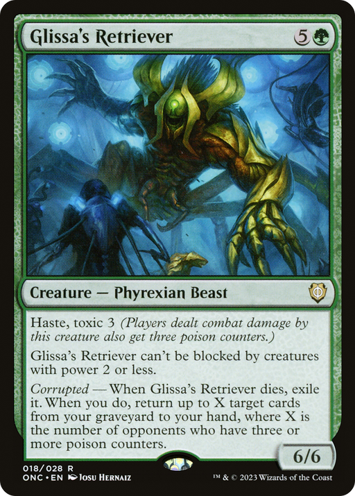 Glissa's Retriever (ONC-018) [Phyrexia: All Will Be One Commander] MTG Single Wizards of the Coast
