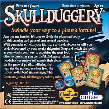 Skullduggery Board Games Outset