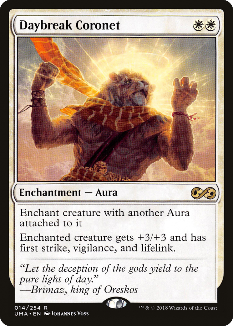 Daybreak Coronet [Ultimate Masters] MTG Single Magic: The Gathering