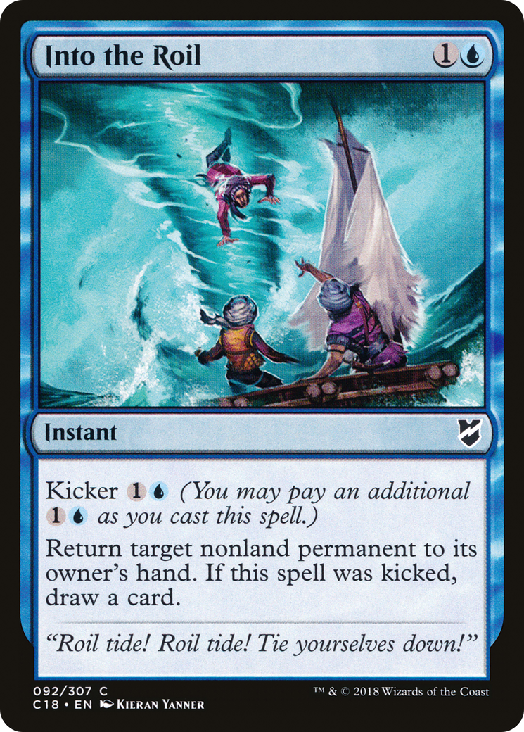 Into the Roil (C18-092) [Commander 2018] MTG Single Wizards of the Coast