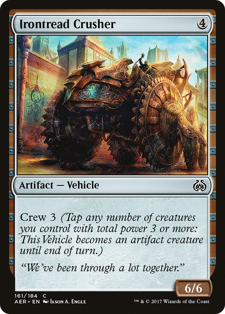 Irontread Crusher (AER-161) [Aether Revolt] MTG Single Wizards of the Coast