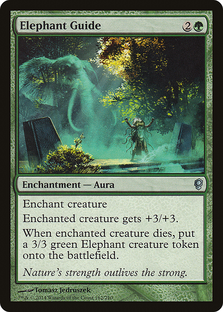 Elephant Guide (CNS-162) [Conspiracy] Foil MTG Single Wizards of the Coast