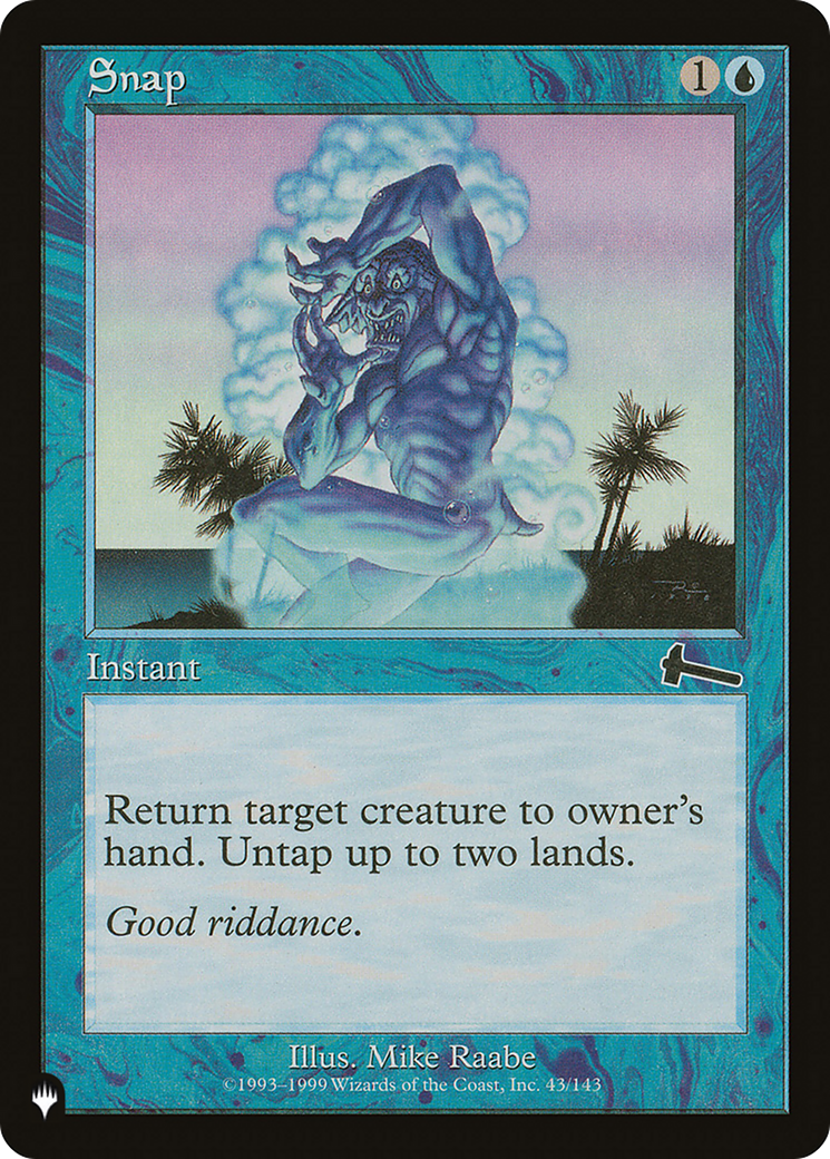 Snap (ULG) (LIST-43/143) [Mystery Booster] The List MTG Single Wizards of the Coast