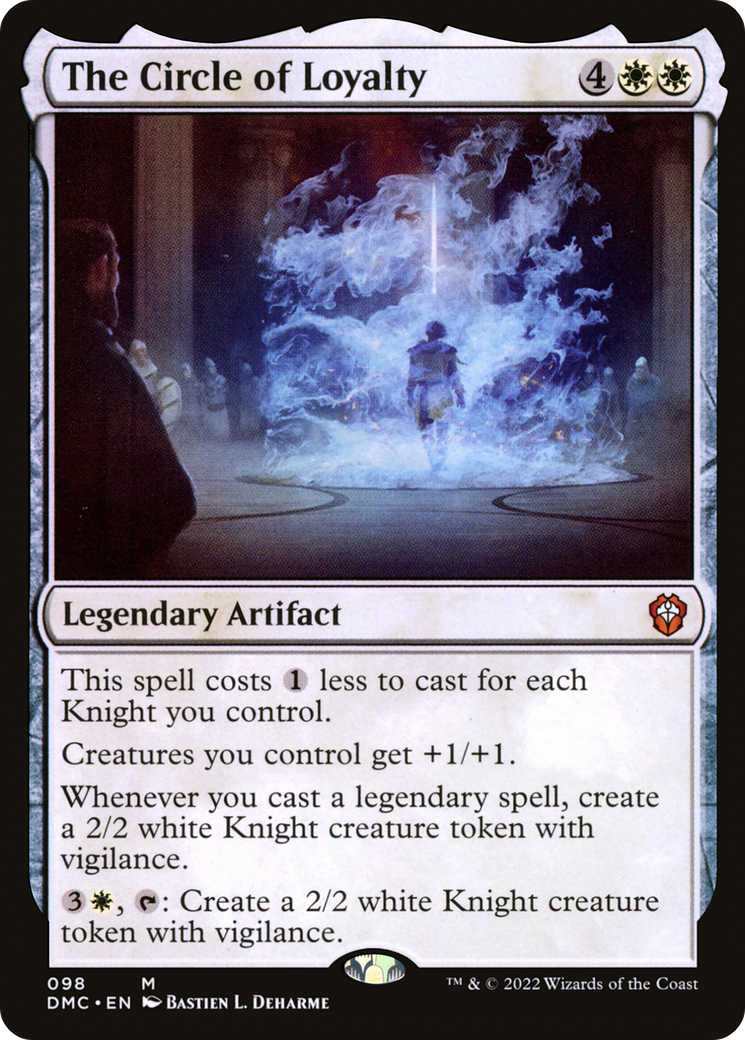 The Circle of Loyalty (DMC-098) [Dominaria United Commander] MTG Single Wizards of the Coast