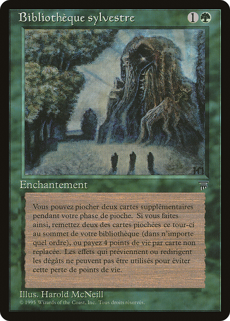 Sylvan Library (REN-158) [Renaissance] MTG Single Wizards of the Coast